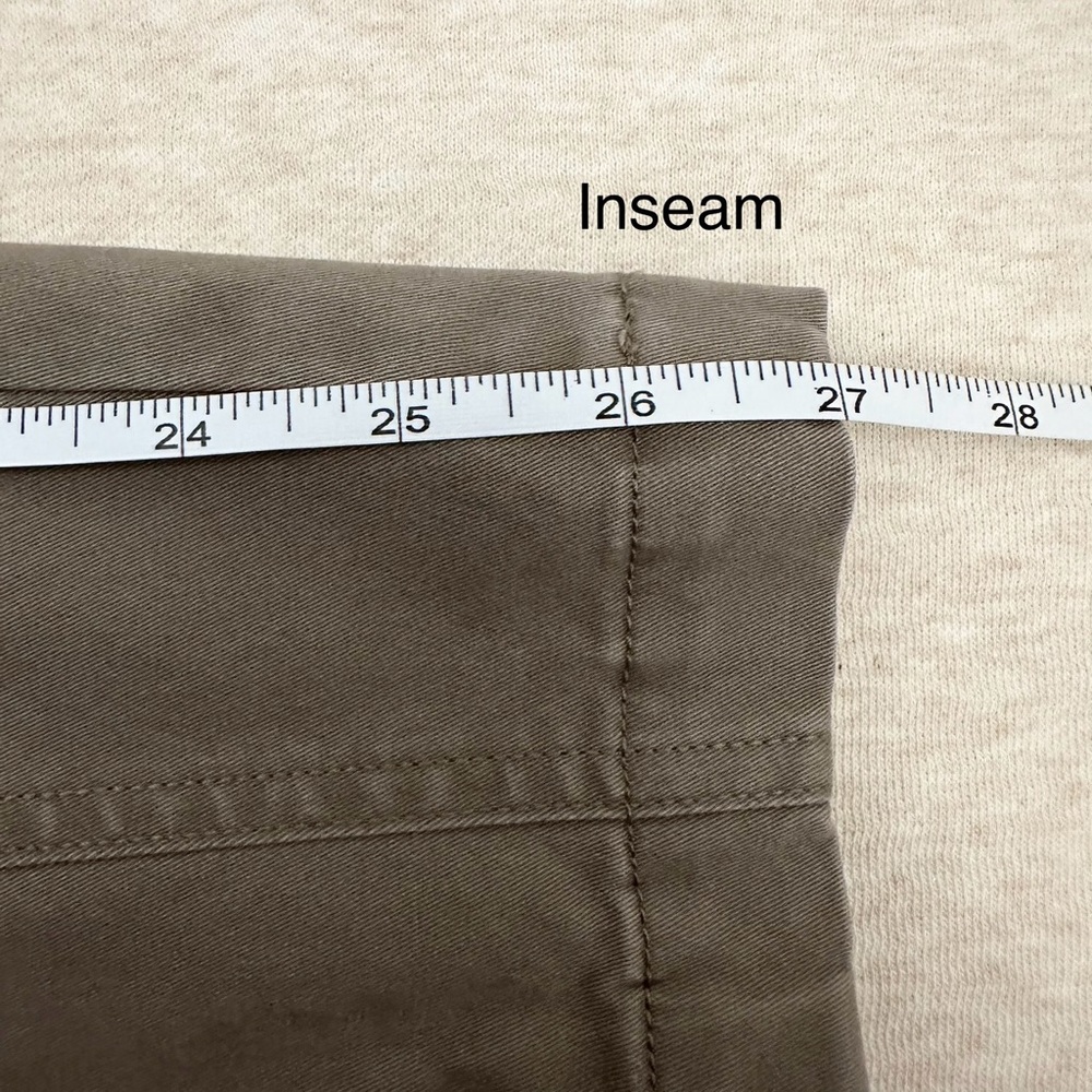 Ingrid & Isabel Women’s Maternity Tan Nylon Full Panel Brown Pants Size XS - Picture 6 of 10
